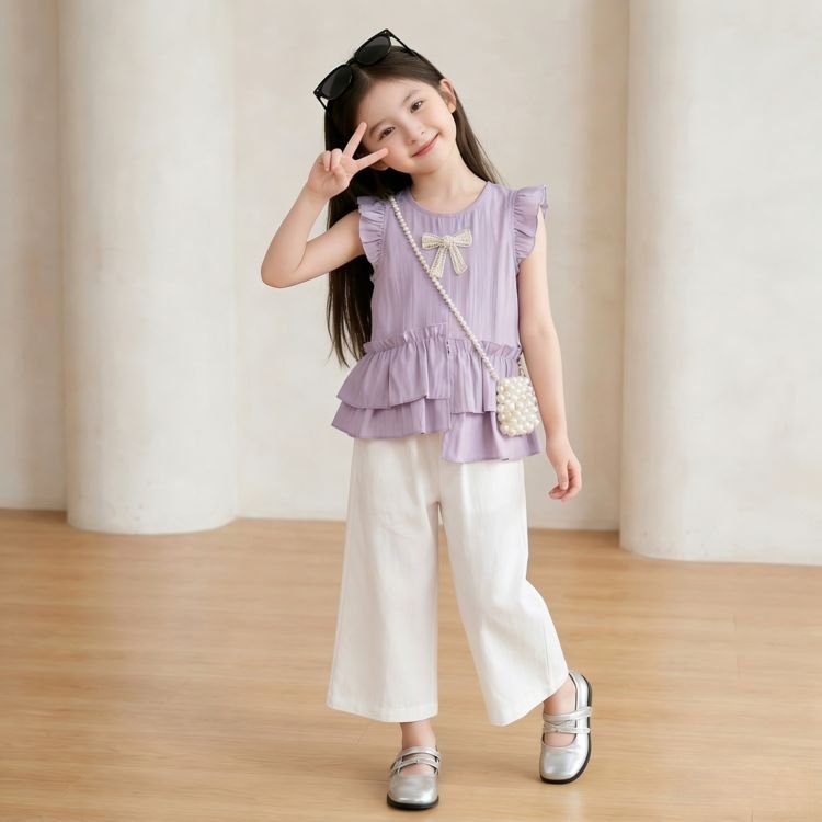 Lavender Chic Ruffle Set - Image 4