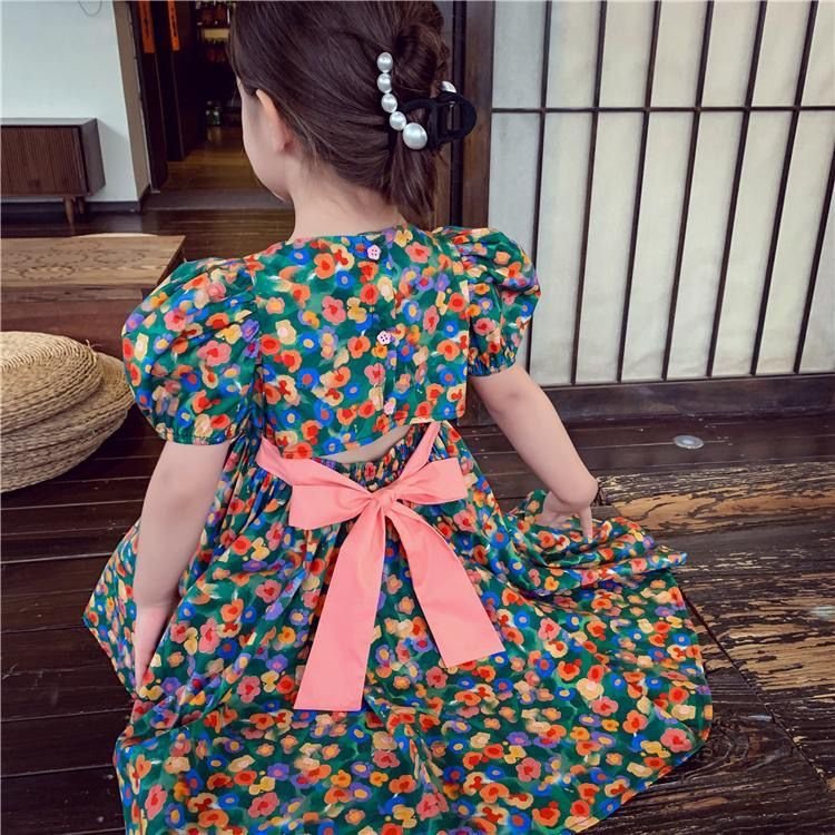 Meadow Bloom Puff Dress - Image 2