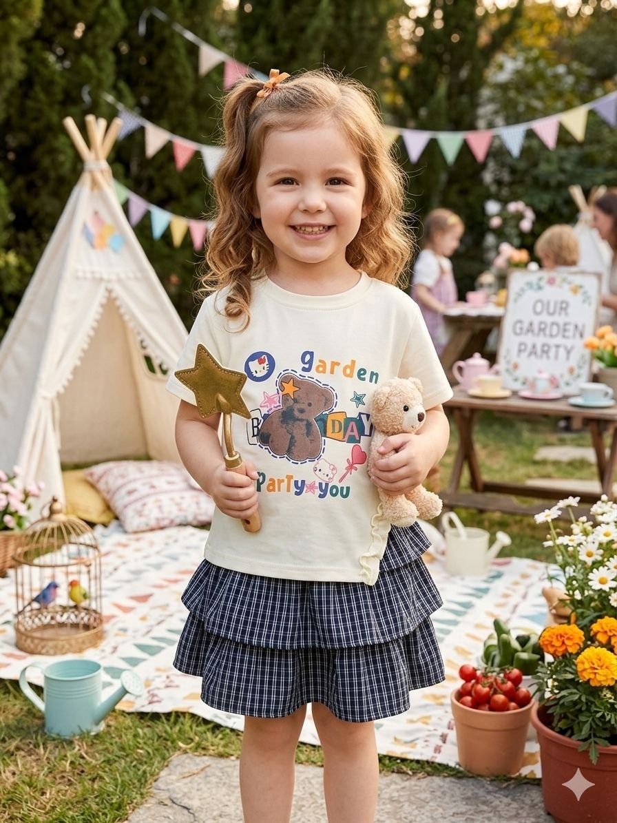 Garden Party Teddy Set