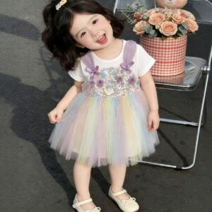 Pastel Sparkle Fairy Dress
