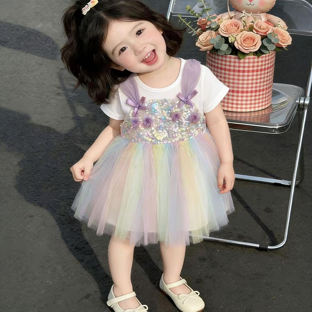 Pastel Sparkle Fairy Dress