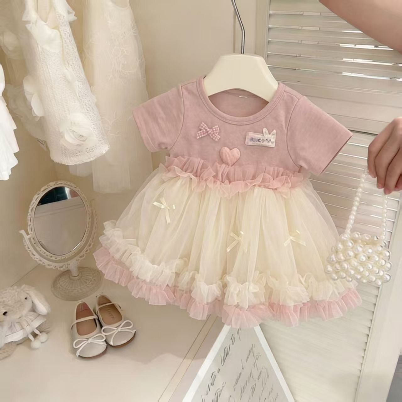 Blush Bunny Tulle Dream - Image 2