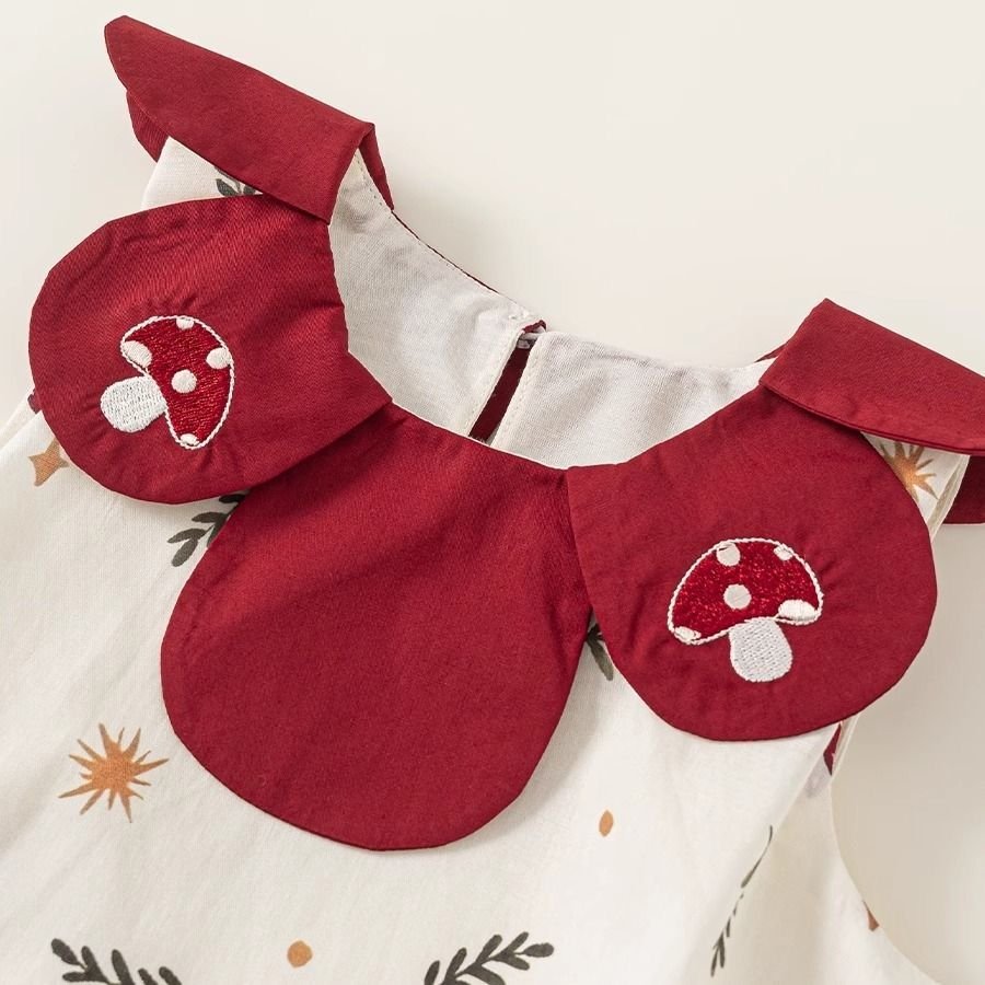 Woodland Mushroom Charm Dress - Image 3