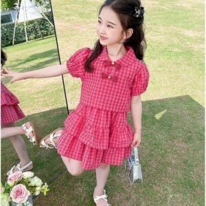 Pink 2pc Set with bow