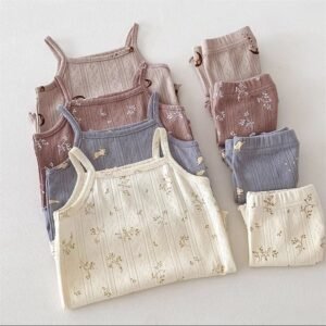 Dusty Rose Floral Lounge Set