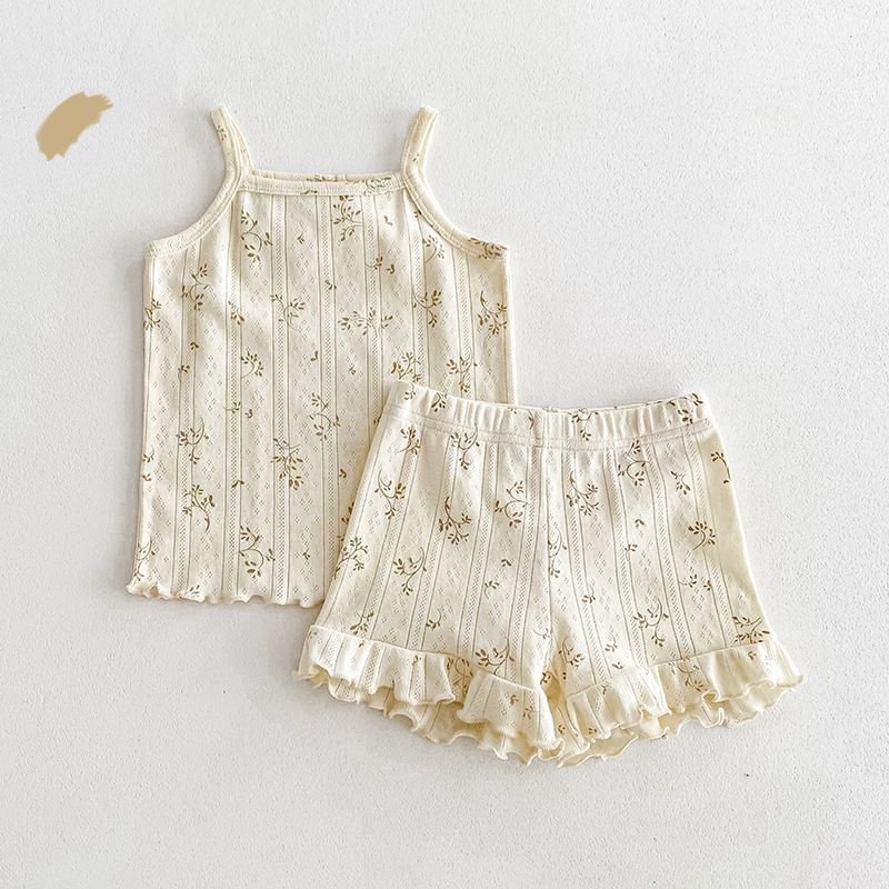 Vanilla Meadow Ruffle Set