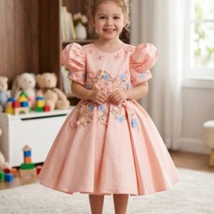 Peach Blossom Princess Dress