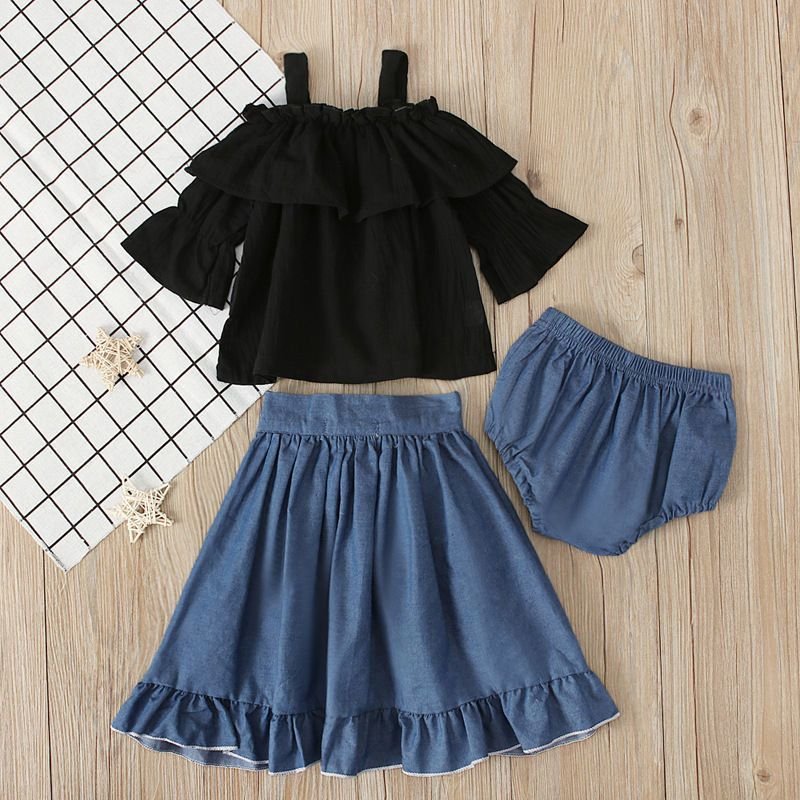Midnight Ruffle Charm Set - Image 4