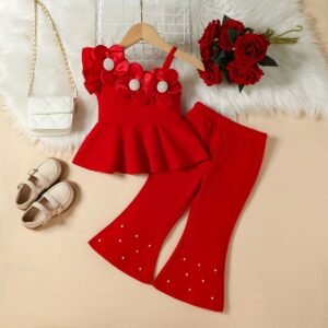 Ruby Blossom Co-ord Set