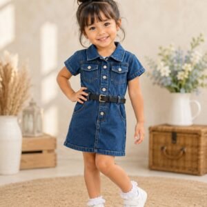 Denim Star Dress