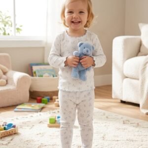 flower muslin 2 pc set