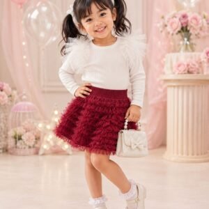 ruby princess ruffle skirt set