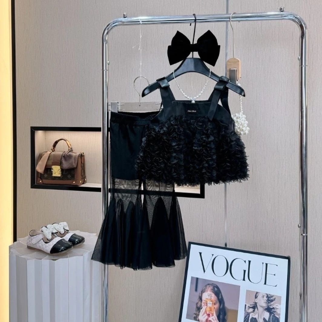 Midnight Princess Tulle Party Dress Set - Image 6