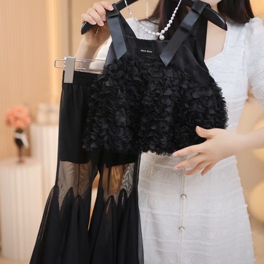 Midnight Princess Tulle Party Dress Set - Image 4