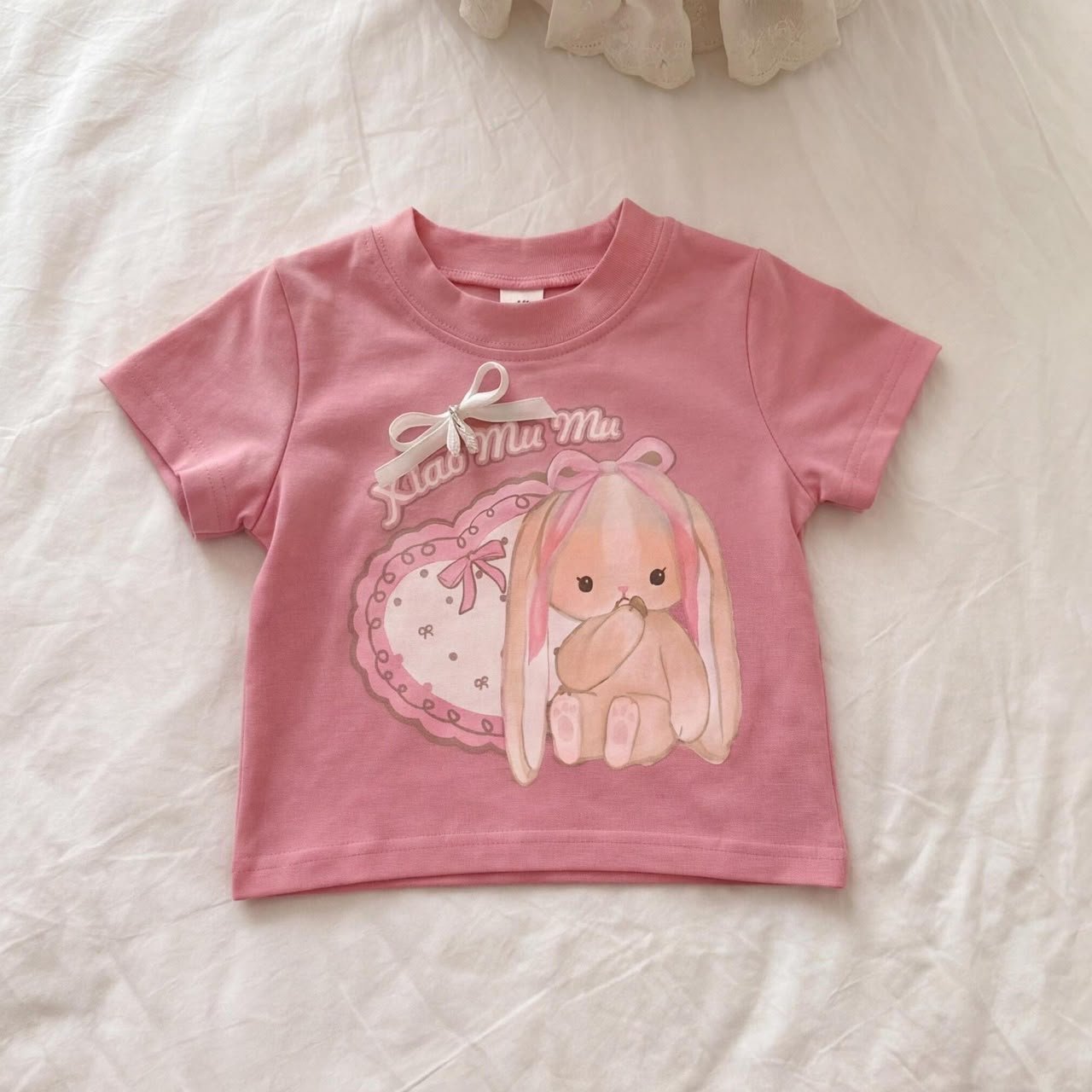 Rosy Bunny Tulle Skirt 2 pc Set - Image 6