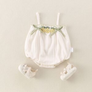 Pineapple Whisper Bubble Romper