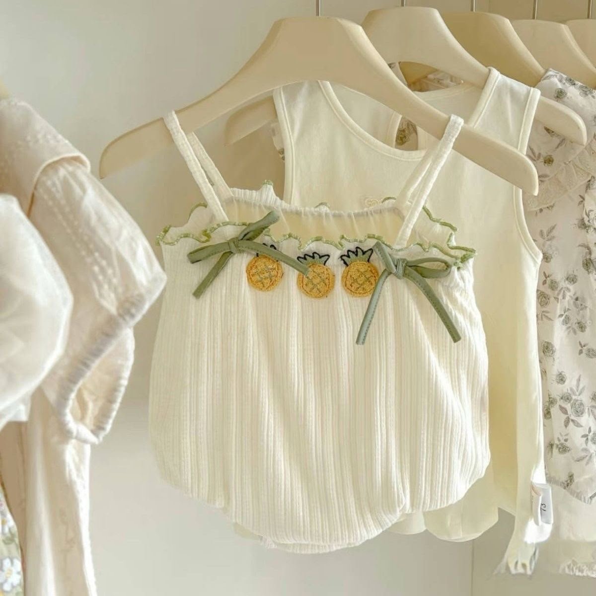Pineapple Whisper Bubble Romper - Image 4