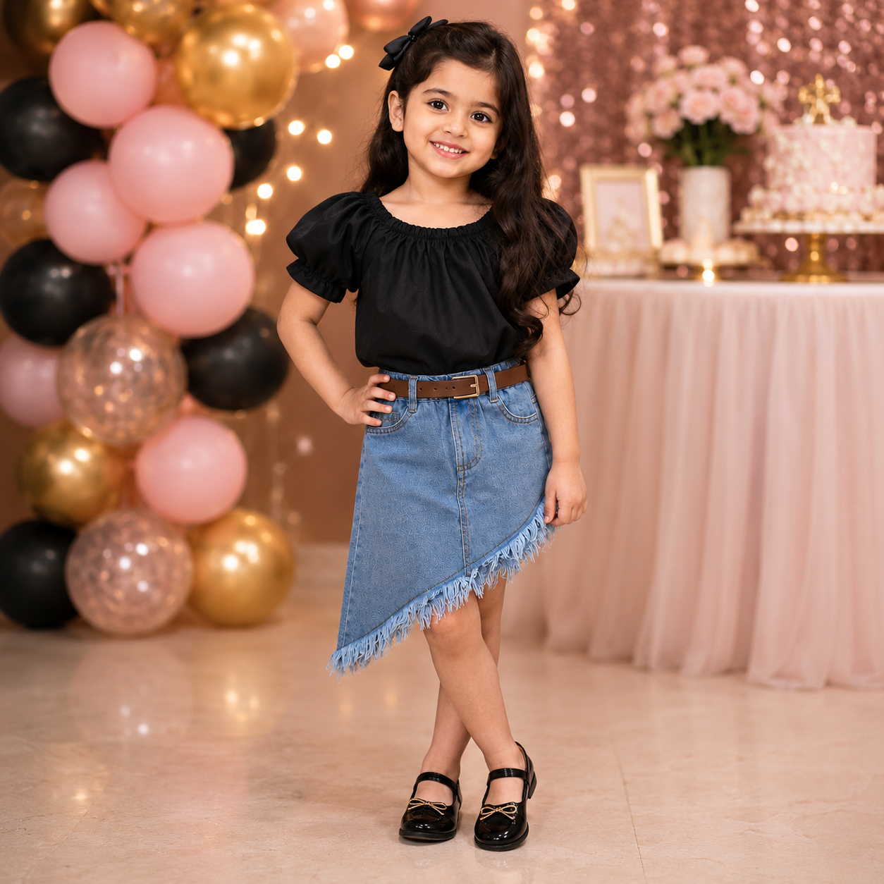 Midnight Muse Denim Co-Ord