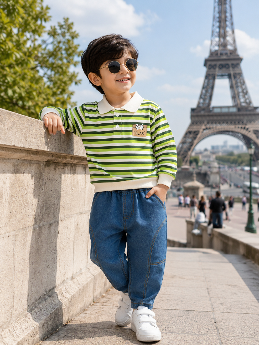 Clover Bear Stripe Set - Image 2
