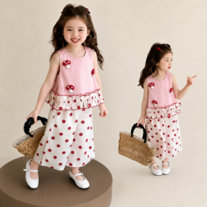 Mushie Polka 2 pc set