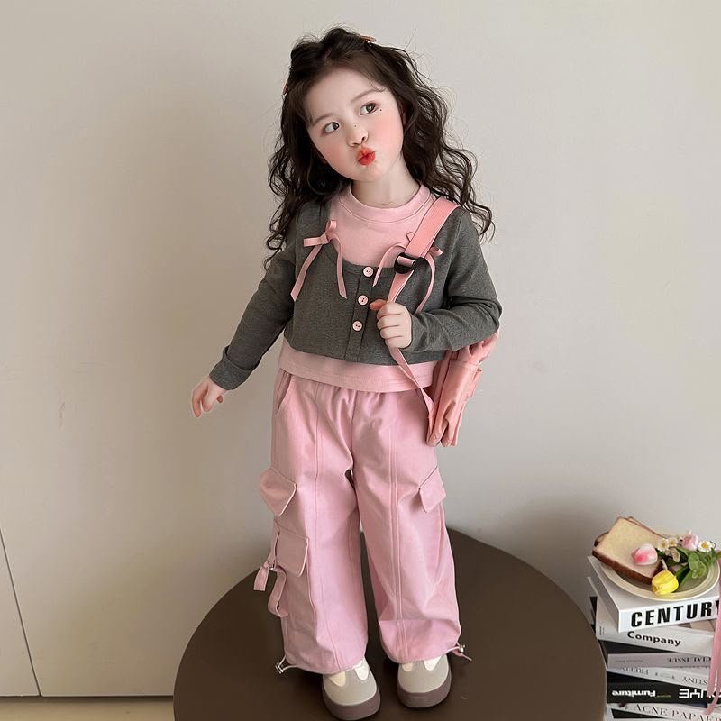 Blush Charm Cargo Co-Ord Set
