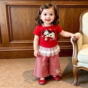 Playful Pup Red Set