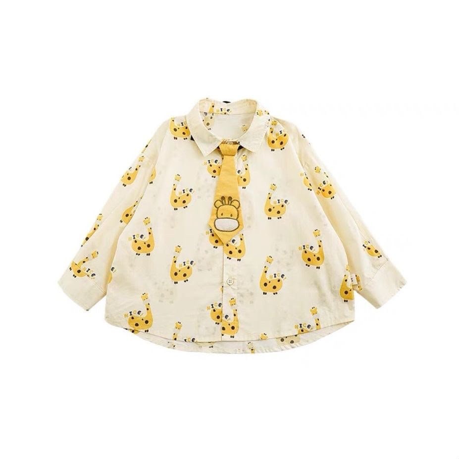 Playful Spots Giraffe Dungaree 2-Piece Set - Image 6
