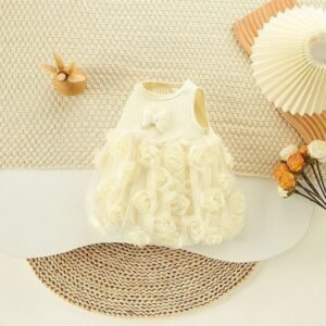Ivory Rosecloud Dress