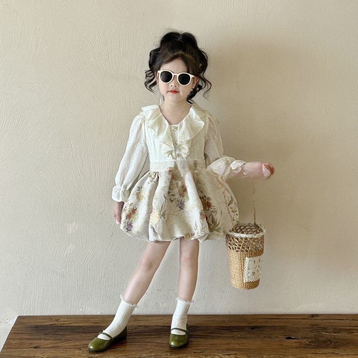 Blossom Grace Floral Frock