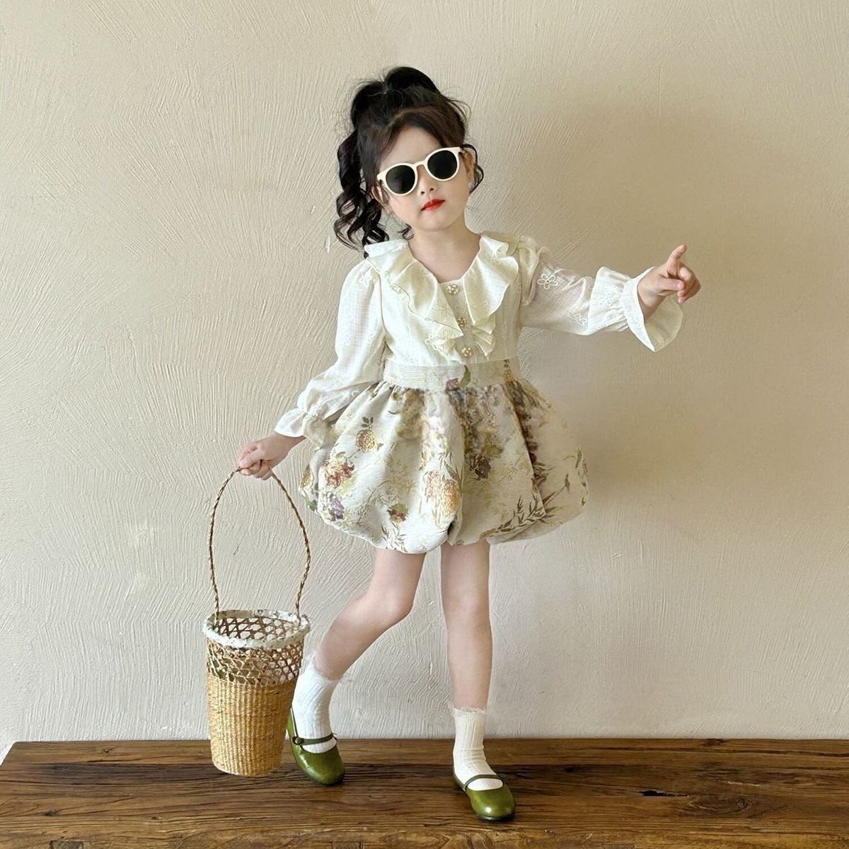 Blossom Grace Floral Frock - Image 4