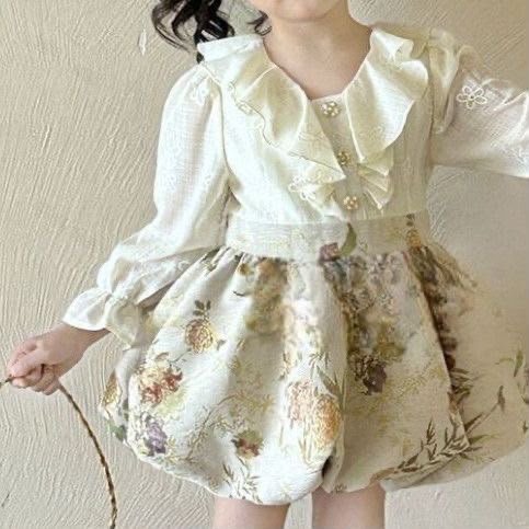 Blossom Grace Floral Frock - Image 2