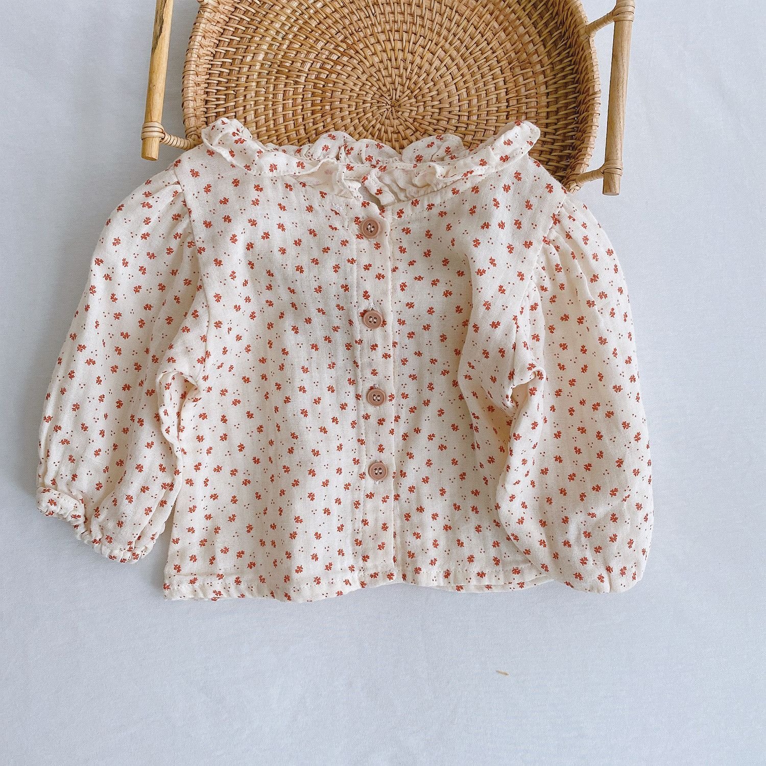 Ivory Meadow Ruffle Romper - Image 2