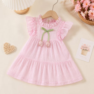 Pink Tulip Charm Frock