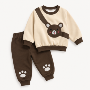 Cocoa Bear Cozy Set
