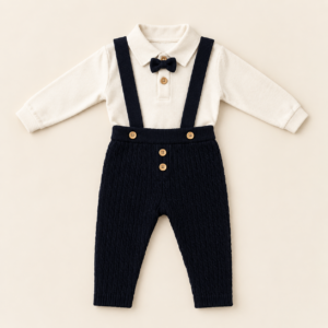 Black Set with Bow Tie