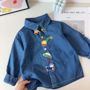 Little Drivers Denim Shirt