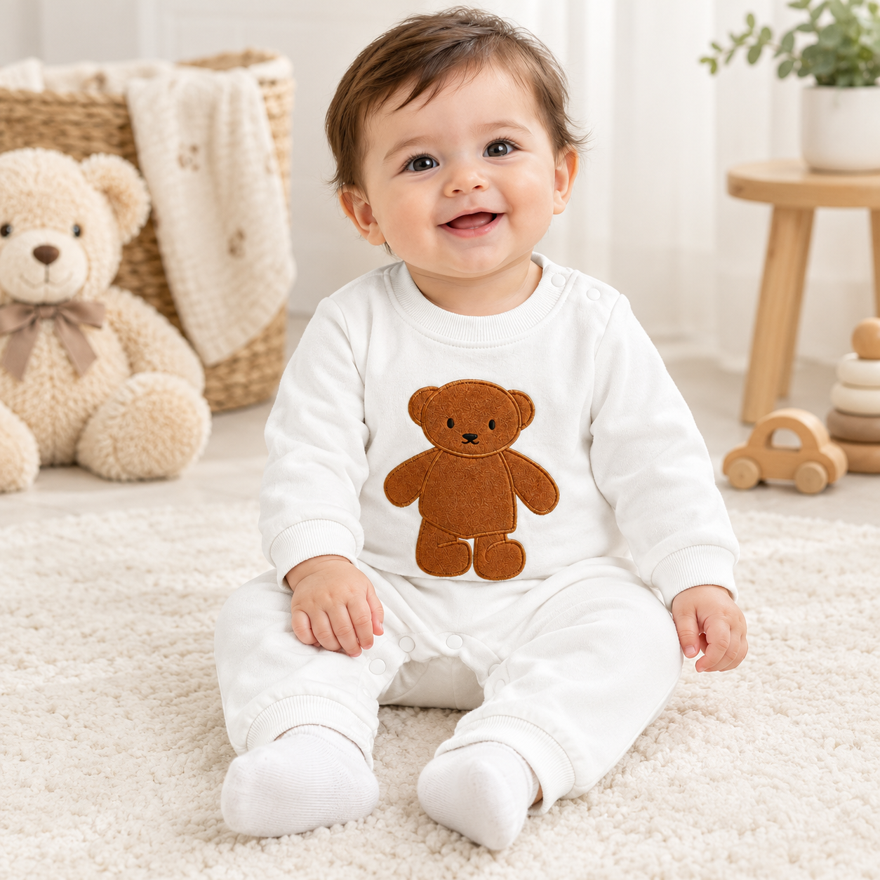 Teddy Hugs Romper - Image 3