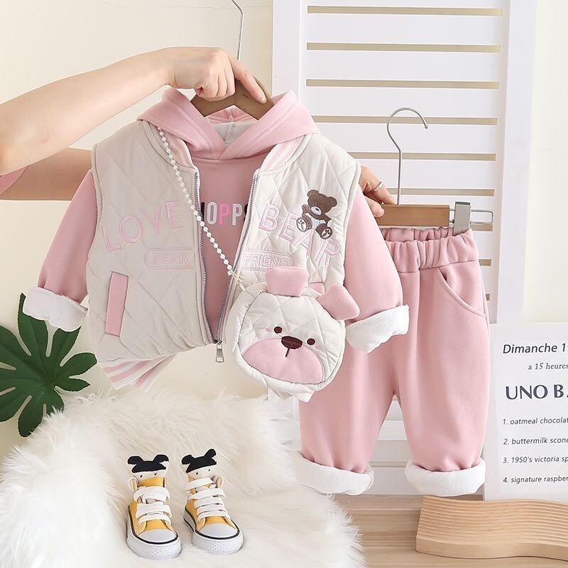 Pink Teddy Set (4 PC SET) - Image 3