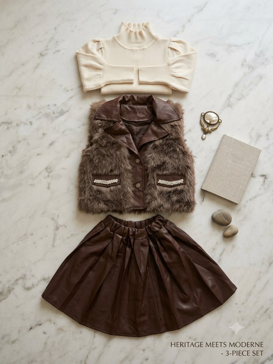 Skirt Fur set (3 pc) - Image 2