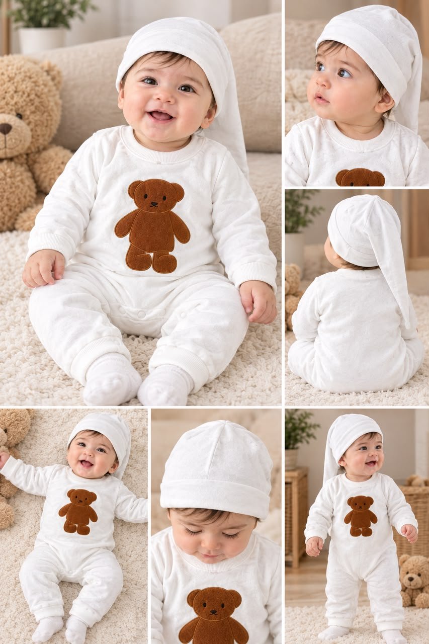 Teddy Hugs Romper - Image 2