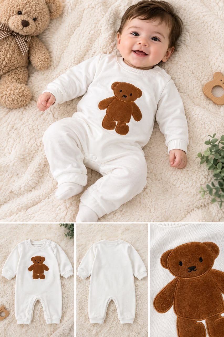 Teddy Hugs Romper - Image 4